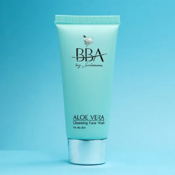 Vegas - BBA By Suleman Aloe Vera Cleansing Face Wash For Oily Skin 60ml