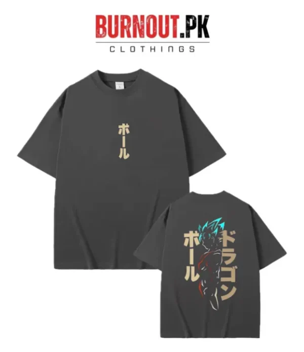 Burnout.pk New Trendy Summers Collection Printed Drop Shoulder Oversized Tshirt For Men